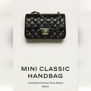 Chanel mini classic handbag